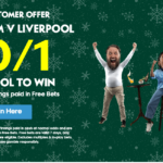 Paddy Power Sign Up Offer - Get 50/1 On Liverpool To Win Vs Tottenham